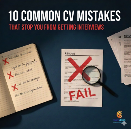 10 Common CV Mistakes That Are Costing You Interviews (And How to Fix Them!)