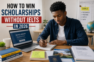 How to Win Scholarships Without IELTS in 2026