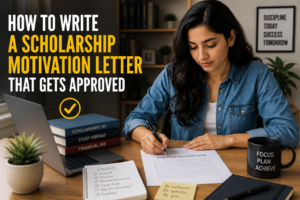 How to Write a Scholarship Motivation Letter That Gets Approved