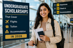 Undergraduate Scholarships That Cover Flights, Tuition and Accommodation in 2026