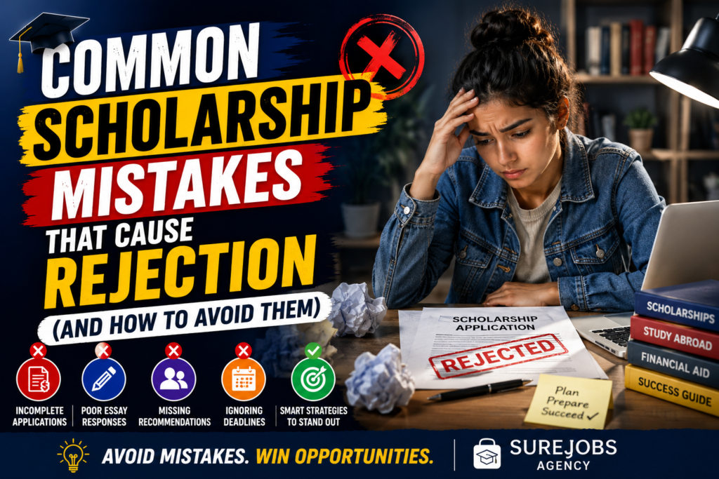Common Scholarship Mistakes That Cause Rejection (And How to Avoid Them)