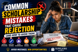 Common Scholarship Mistakes That Cause Rejection (And How to Avoid Them)
