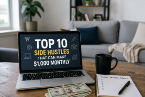 Top 10 Side Hustles That Can Make $1,000 Monthly
